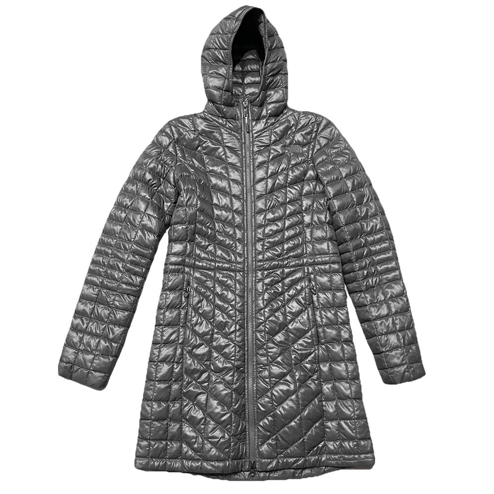 The North Face Women's ThermoBall Eco Hooded Parka Size S Dark Grey